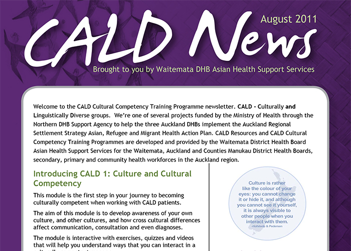 CALD enews