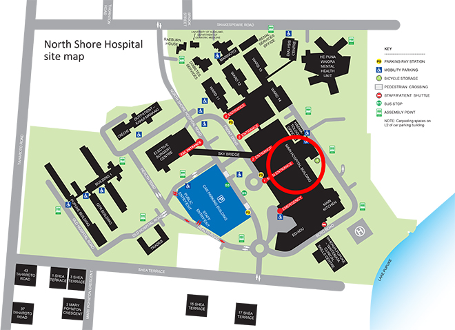 Floor map for Hospice Seminar Room 2